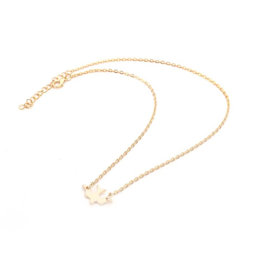 Boutique Elegant Bird Choker Necklace - Picture 3 of 7